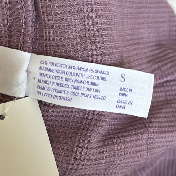 NWT Stars Above Textured Knit Lettuce Trim Pajama Shorts Set - Picture 7 of 10